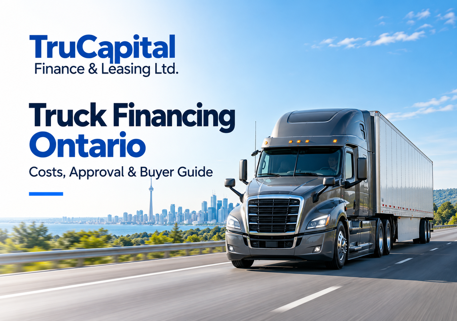 Truck Financing Ontario: A Practical Guide to Costs, Approval and Smarter Buying