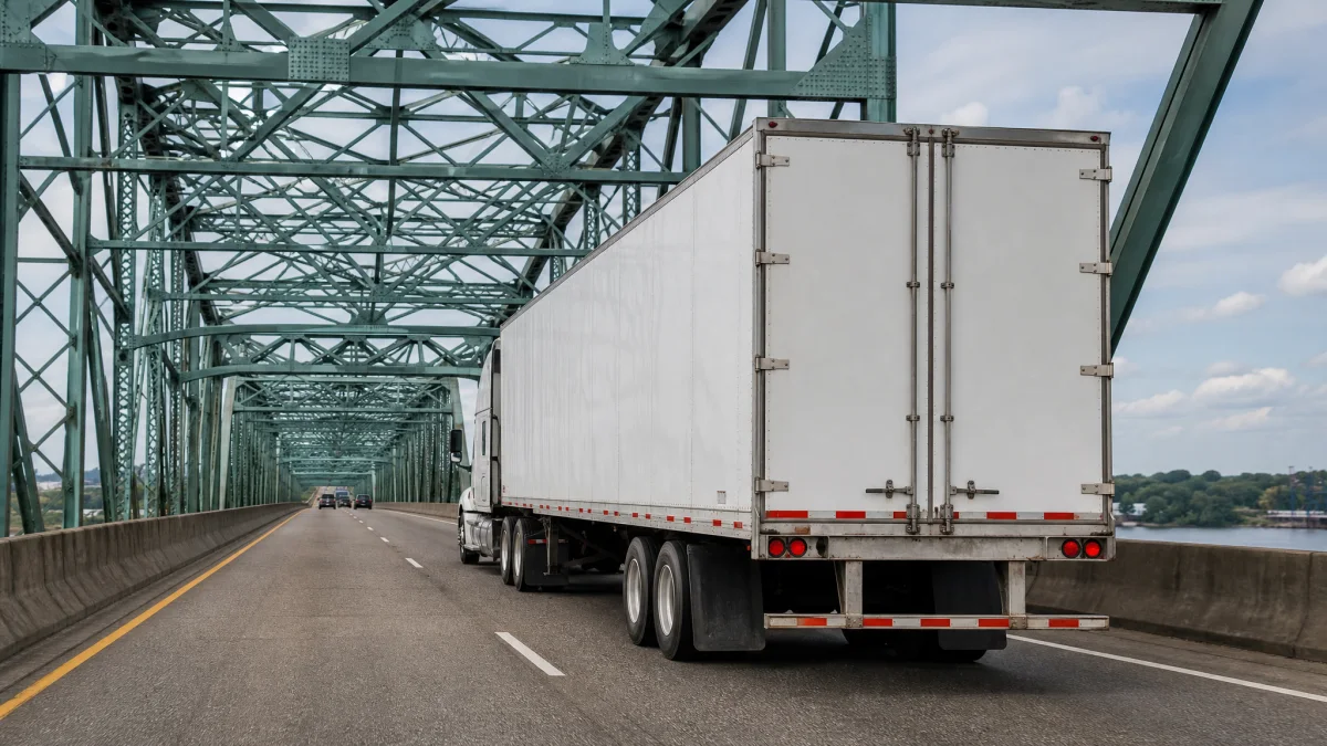 Financement de camions et d'équipement à Montréal : port, ponts et documents québécois